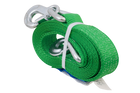 Frânghie de remorcare cu cârlige HILLS 5m/60mm/6t verde
