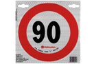 Autocolant reflectorizant LAMP indicator limită de viteză 90 km/h B-33