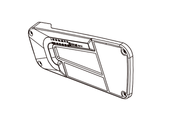 Abajur pentru platformă de bicicletă Inter Pack New Spider (stânga)
