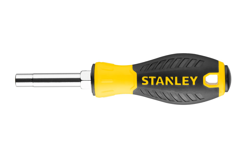 Șurubelniță STANLEY cu 6 capete, 3 biți / 6 vârfuri