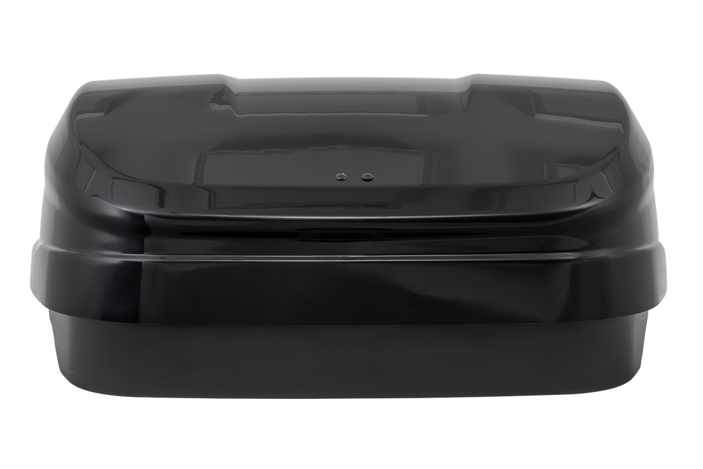 Cutie de portbagaj Inter Pack Monsun PRO M, negru metalizat