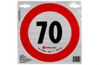 Autocolant reflectorizant LAMP indicator limită de viteză 70 km/h B-33