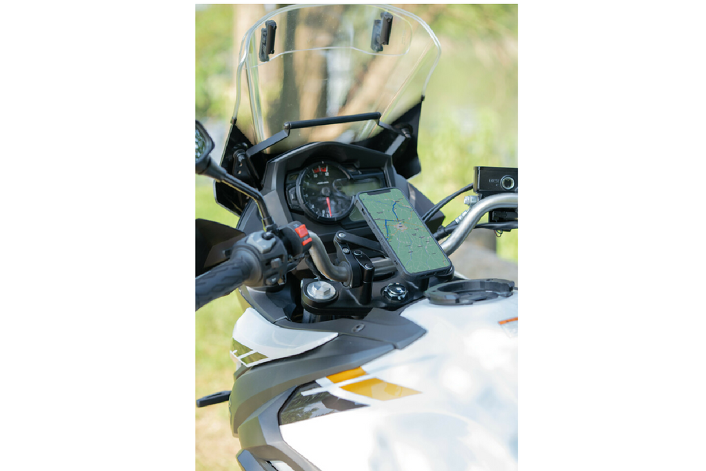 Suport telefon LAMPA Titan Combo 2.0 pentru ghidon