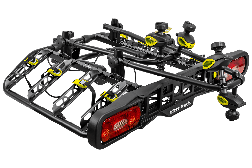 Suport de bicicletă Inter Pack Quattro cu 13 pini pentru bara de remorcare