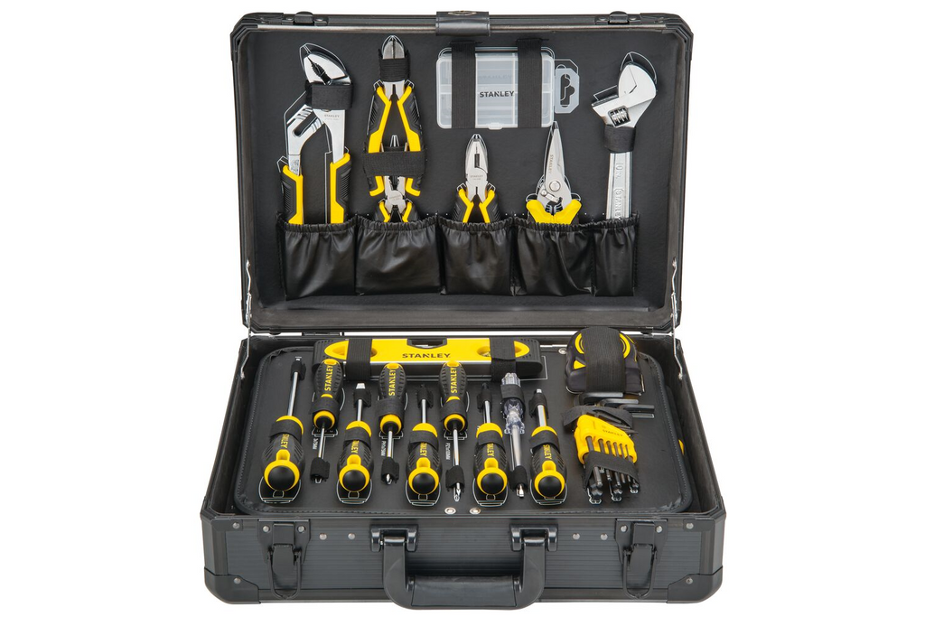 Trusă de service STANLEY STMT98109-1, cutie de scule, 142 buc.