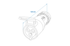 Priză externă CEE 16A 230V ProPlus 373502 cu carcasă detașabilă