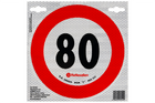 Autocolant reflectorizant LAMP indicator limită de viteză 80 km/h B-33