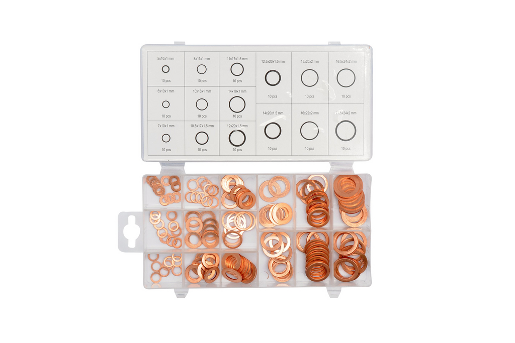 Set de șaibe din cupru YATO YT-06871, 150 buc.