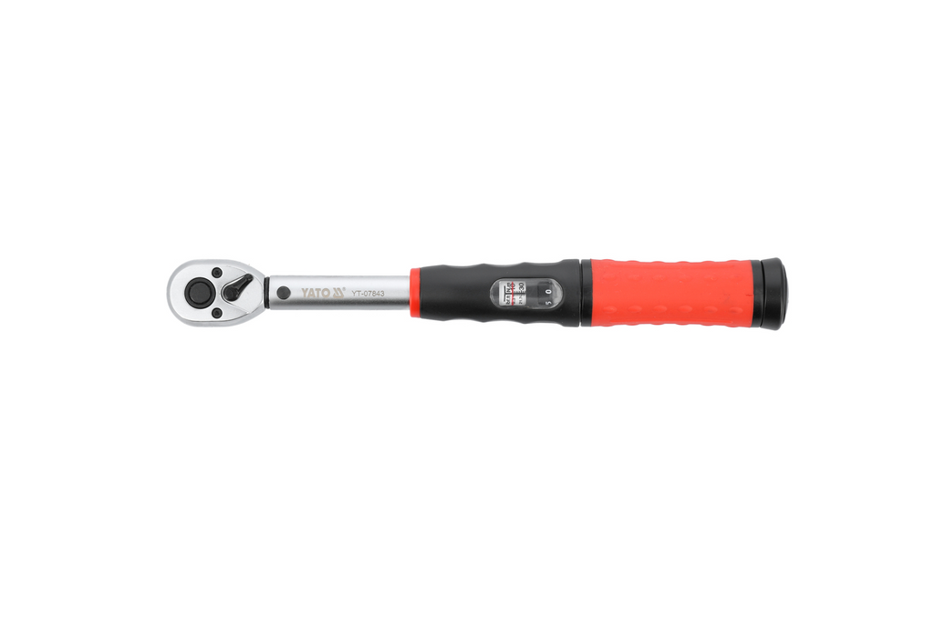 Set chei dinamometrice YATO 3/8" 10–60Nm, 6 piese, pentru înlocuirea bujiei