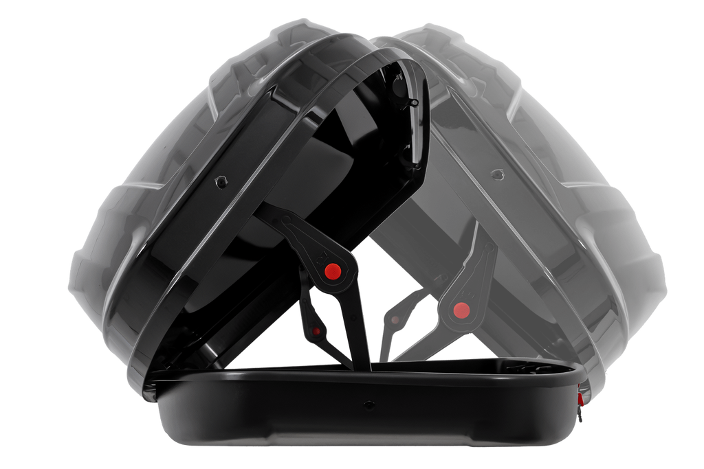 Cutie de portbagaj Inter Pack Stella 481, culoare grafit metalic (flexi fit G2)