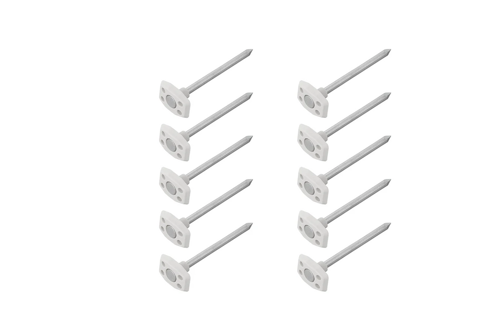 Set de zece cuie metalice pentru saltea de camping ProPlus 361736V01, 10 cm