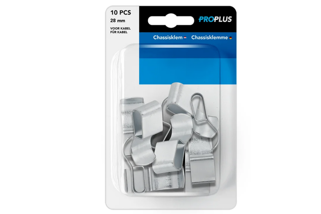 Suporturi de montare pentru instalația electrică a remorcii Cleme de cablu ProPlus 343154S 31 mm