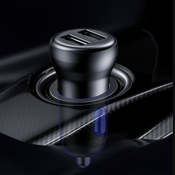 Transmițător FM BASEUS T S-16 Bluetooth 5.0 MP3 + încărcător auto 2x USB