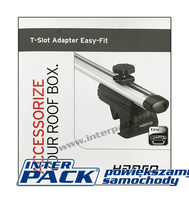 Profil T EF (fante) - adaptor pentru grinzi cu fante T - Inter Pack Carver, Zenith