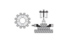 Set extractor și separator YATO YT-06412, 14 bucăți