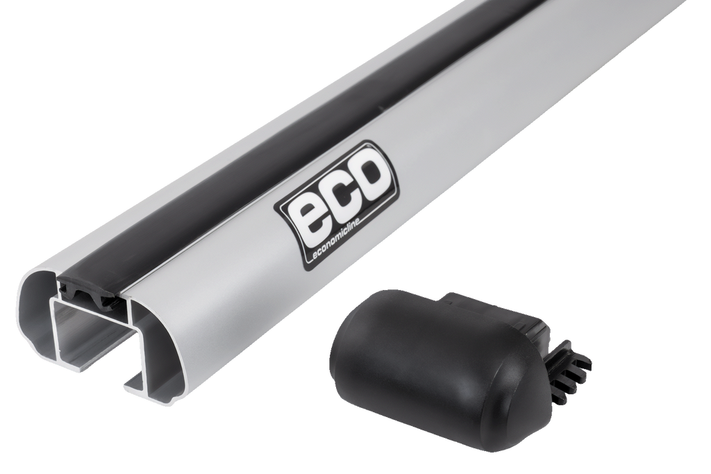 Eco Alubase 135 - portbagaj universal din aluminiu cu șine și încuietori