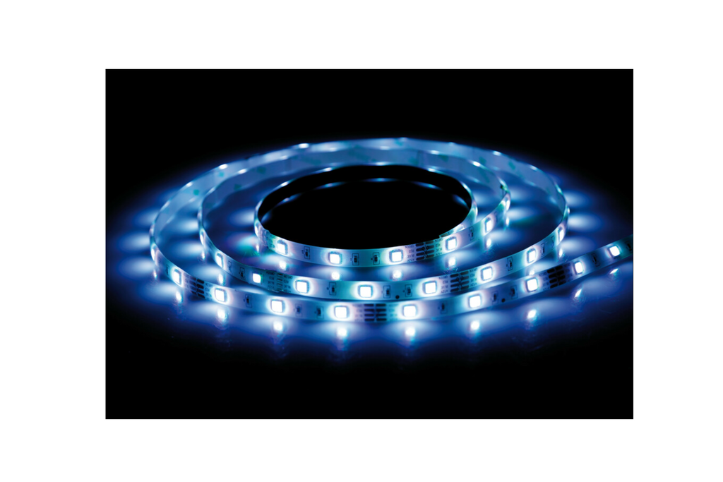 Bandă LED RGB cu bandă autoadezivă LAMPĂ 12/24V 200 cm