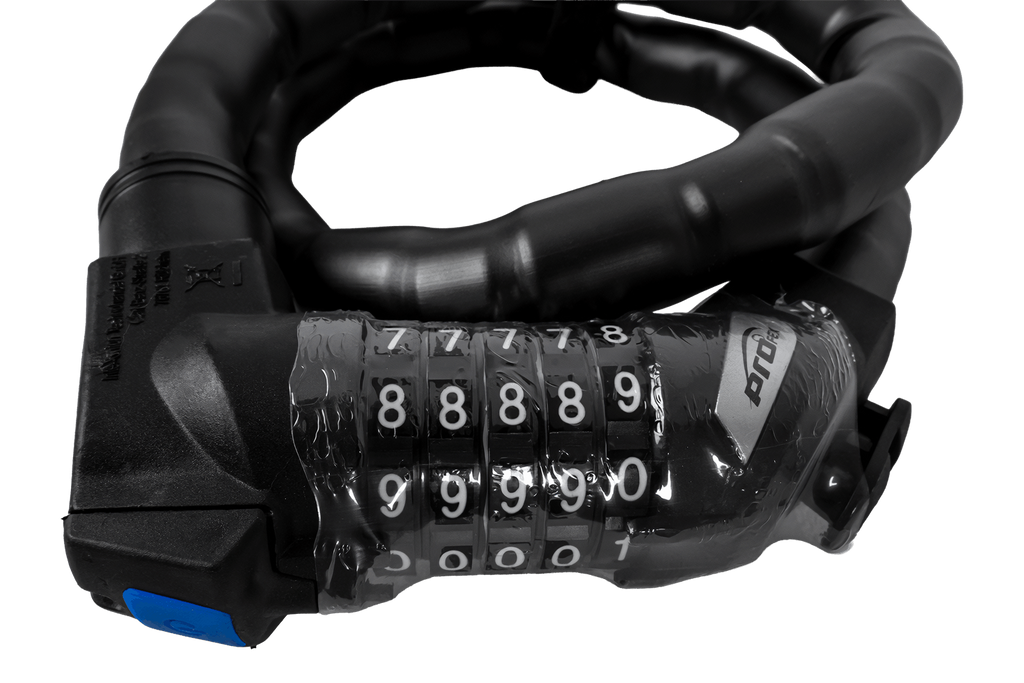 Lacăt de bicicletă ranforsat cu cod PROFEX 81601, lungime 90 cm