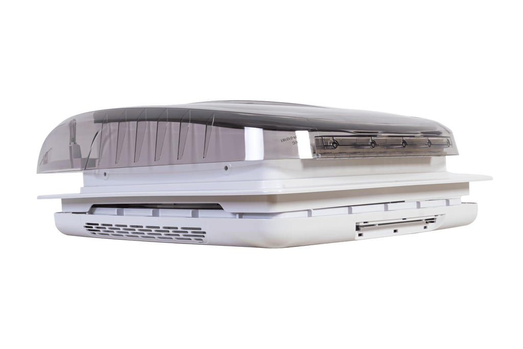 Ventilator automat de acoperiș PUNDMANN PLUS FAN pentru rulote cu iluminare, jaluzea 400×400mm