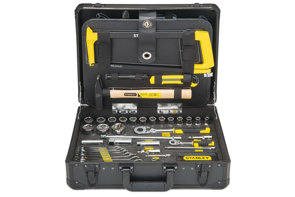 Trusă de service STANLEY STMT98109-1, cutie de scule, 142 buc.