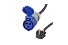 Adaptor cu ștecher CEE și priză UK ProPlus 373522DE cablu 40cm 16A 230V