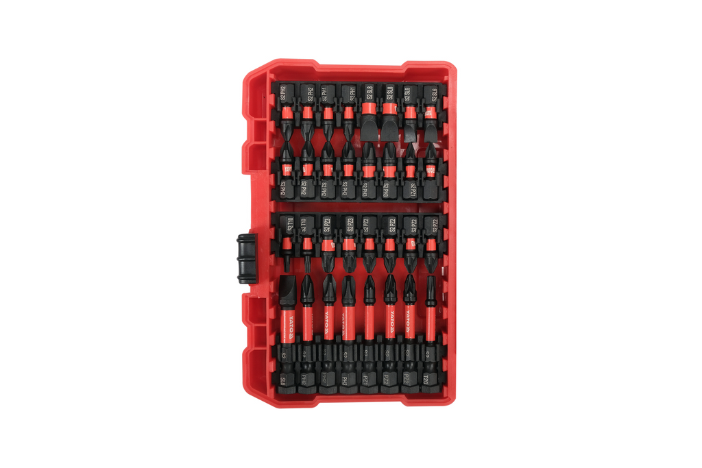 Set de biți pentru șurubelniță cu impact YATO YT-04617, 54 de piese