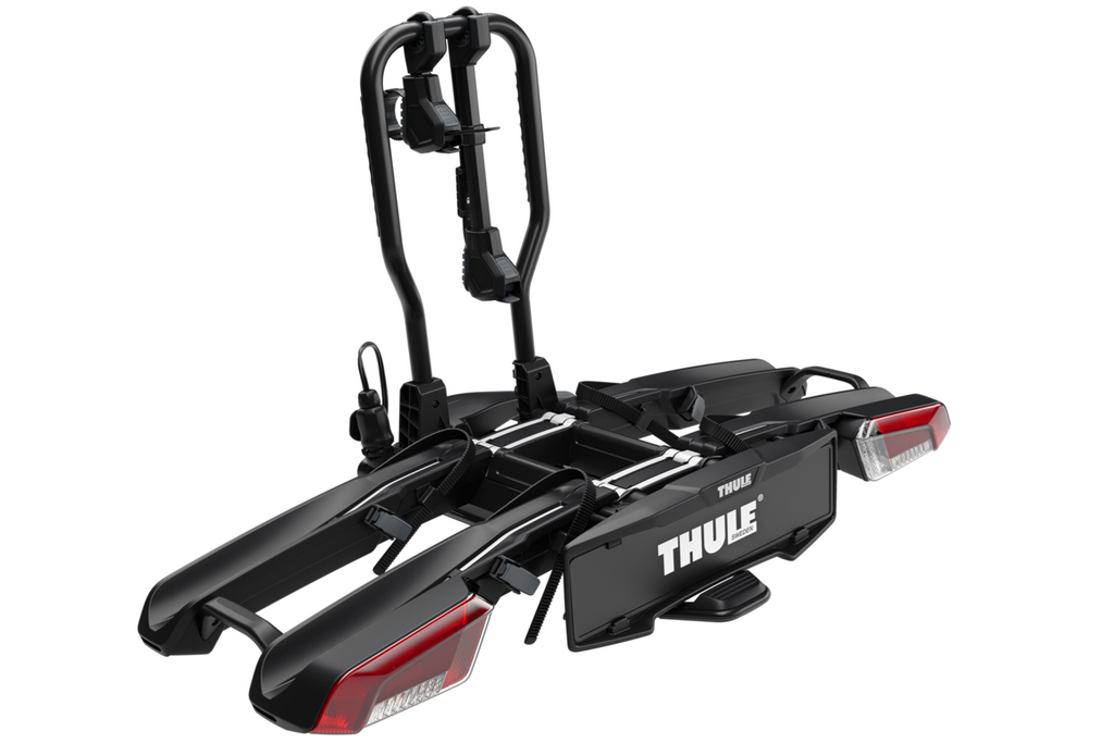 Thule EasyFold 3 - suport de biciclete pliabil pentru cârligul de remorcare, pentru 2 biciclete (944100)