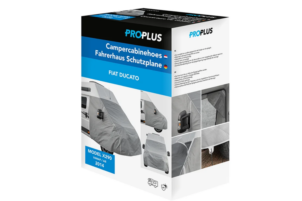Prelată cabină rulote ProPlus 610683V01 pentru Fiat Ducato, Peugeot Boxer, Citroen Jumper din 2014