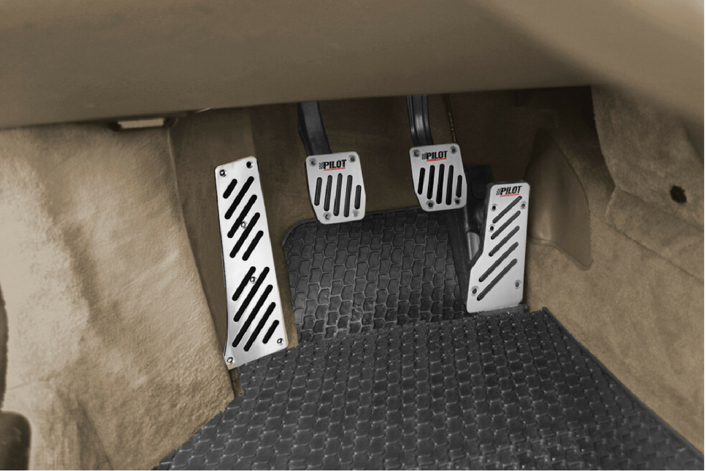 Suport pentru picioare șofer LAMP, cu înălțime din aluminiu și cauciuc antiderapant