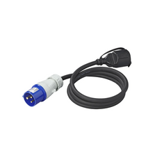 Adaptor cu ștecher și priză CEE cu contact de protecție 16A 230V ProPlus 373530DE cablu 150cm