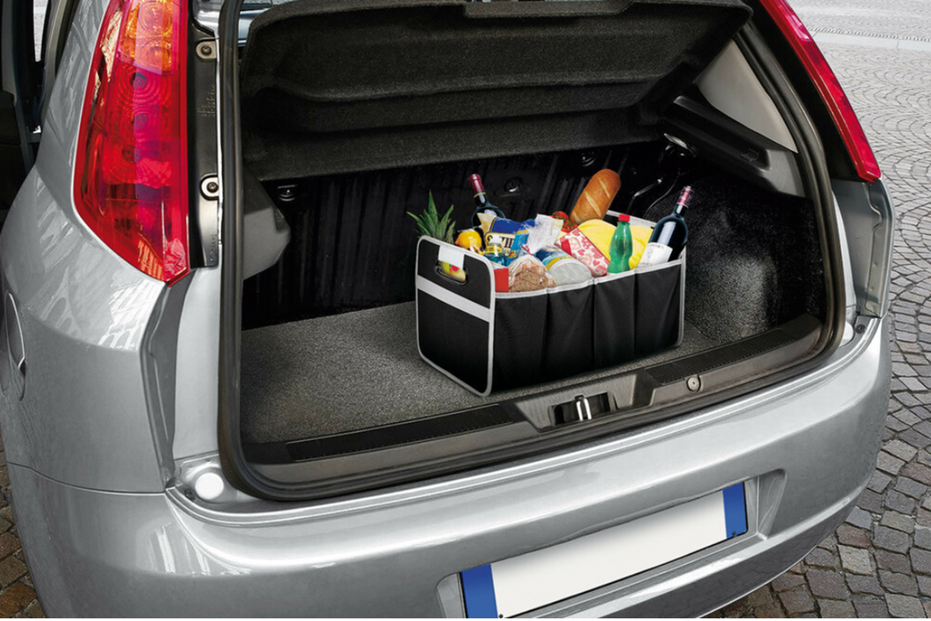 Coș de cumpărături LAMPA Shop&amp;Store L, recipient pliabil, 50x33cm