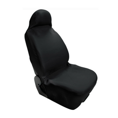 Husă auto LAMPA Quick Cover, neagră, pentru scaunul din față