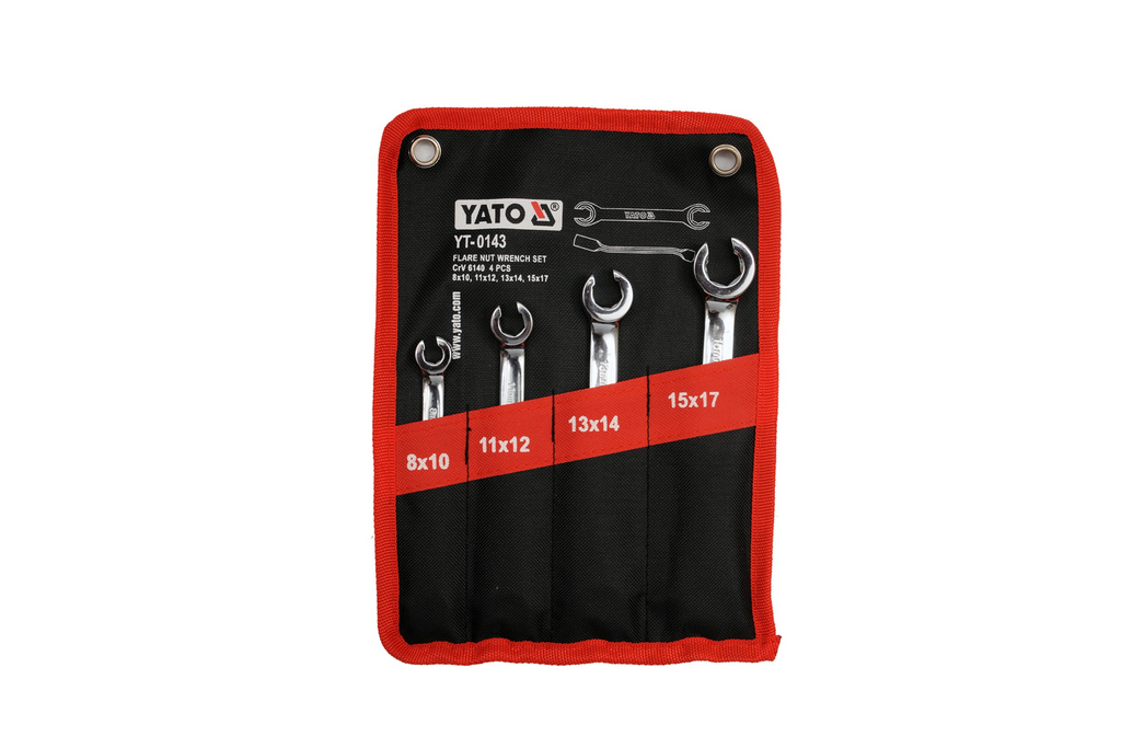 Chei inelare semi-deschise YATO YT-0143 8-17mm 4 buc.