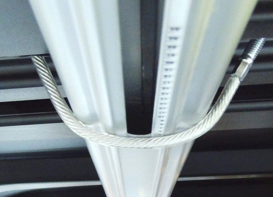 Cleme universale Flexi Fit (set de 4) - montare portbagaj de plafon