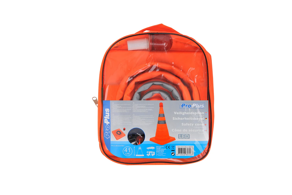 Con de avertizare cu LED ProPlus 540319, pliabil, 41 cm