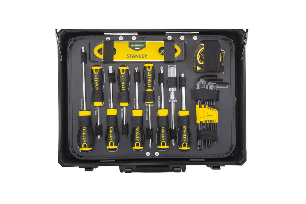 Trusă de service STANLEY STMT98109-1, cutie de scule, 142 buc.