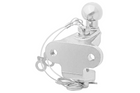 Cârlig de remorcare cu funcție dublă ProPlus 341213V01, sferă de remorcare 50 mm, 3500 kg
