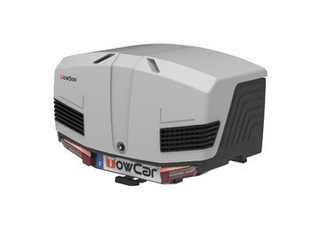 Towbox V3 Ediție LED Gri - cutie de bagaje montată pe bara de remorcare