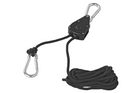 Set de două trolii cu cablu metalic ProPlus 320054, palan cu cablu metalic cu clichet, 2,5 m, 68 kg