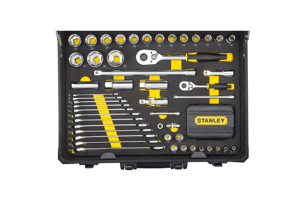 Trusă de service STANLEY STMT98109-1, cutie de scule, 142 buc.