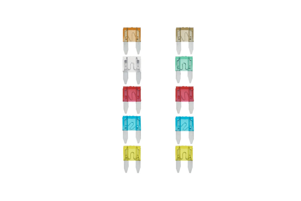Siguranțe mini tip lamă ProPlus 490371S mixte 12V/24V, set de 10 buc.