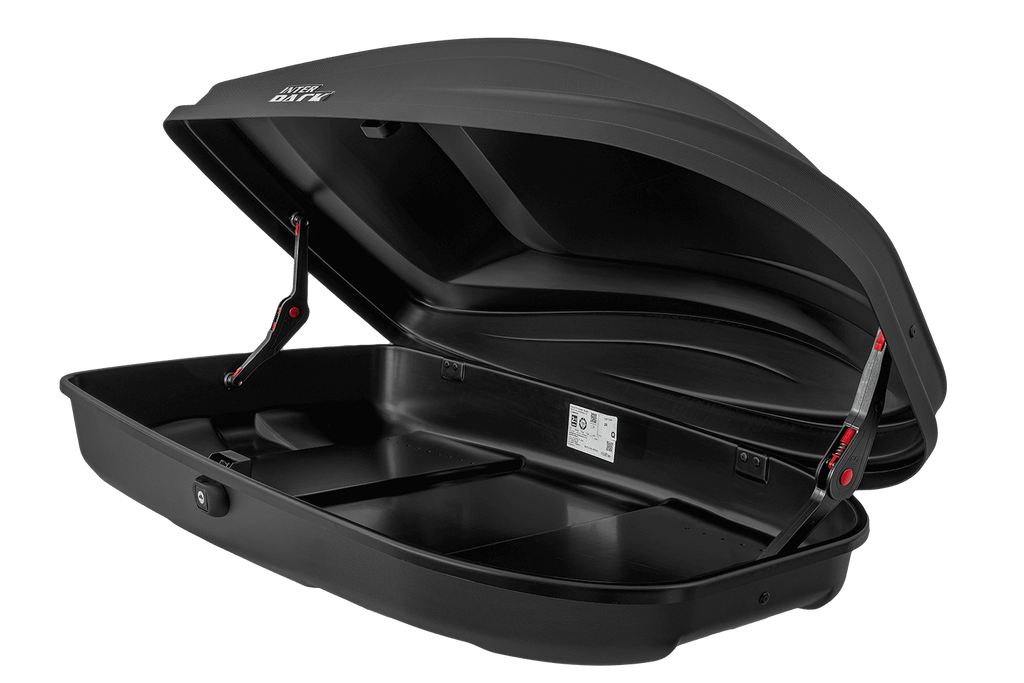 Cutie de portbagaj Inter Pack Stella 370, negru mat