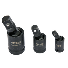 Set îmbinări de impact YATO YT-10643 1/4", 3/8", 1/2" 3 buc.