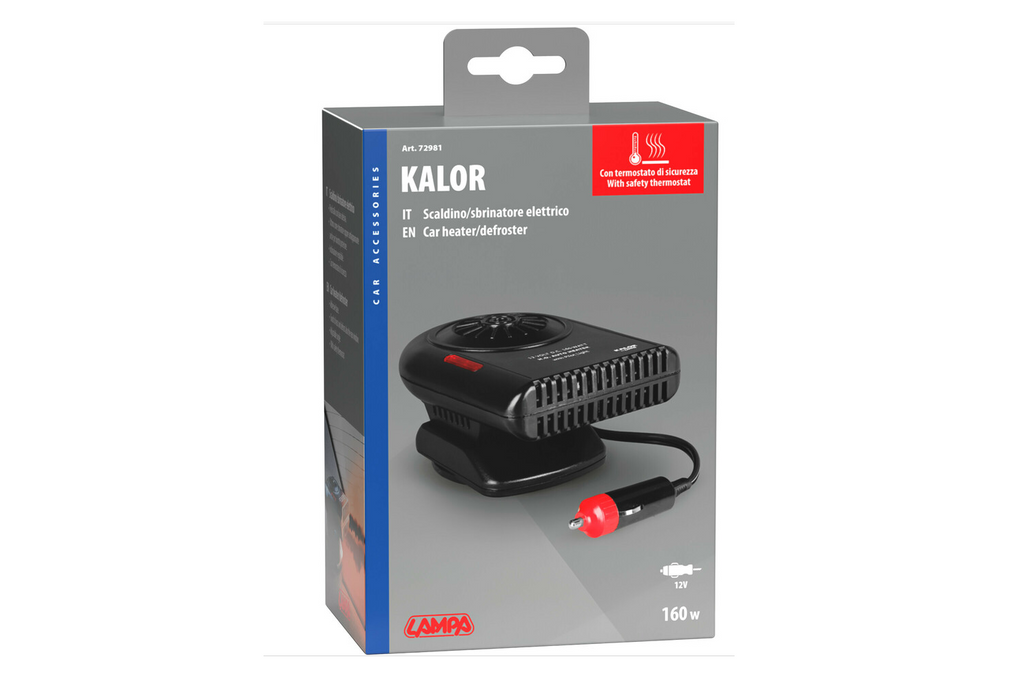 Degivrare geamuri LAMP KALOR încălzire auto 12V 160W