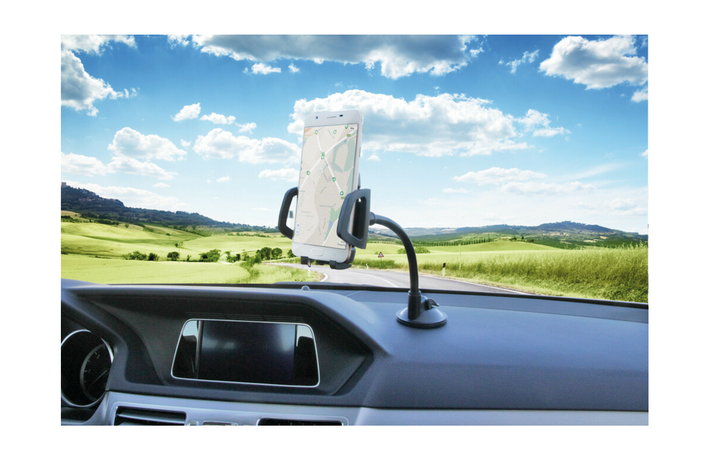 Suport telefon TECNO ARM 2 LAMP cu montare cu ventuză