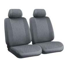 Set huse auto LAMPA Glamur gri, pentru locurile din față