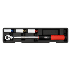 Set de chei dinamometrice YATO 1/2" 40–220Nm, format din 4 piese, pentru înlocuirea roților
