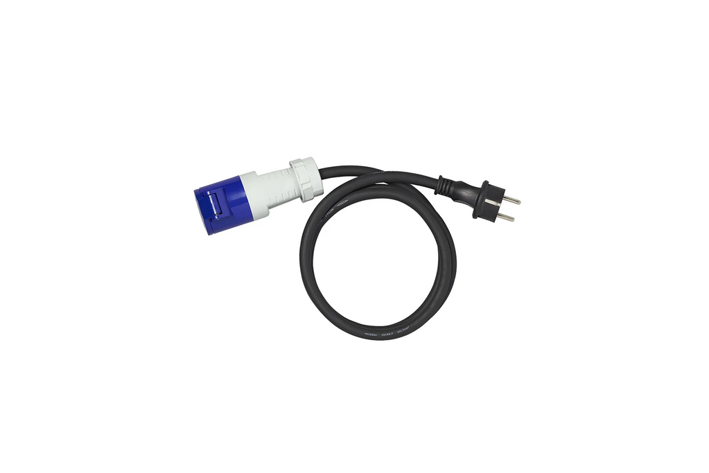 Adaptor cu ștecher cu împământare și priză CEE 16A ProPlus 373527DE cablu 150cm