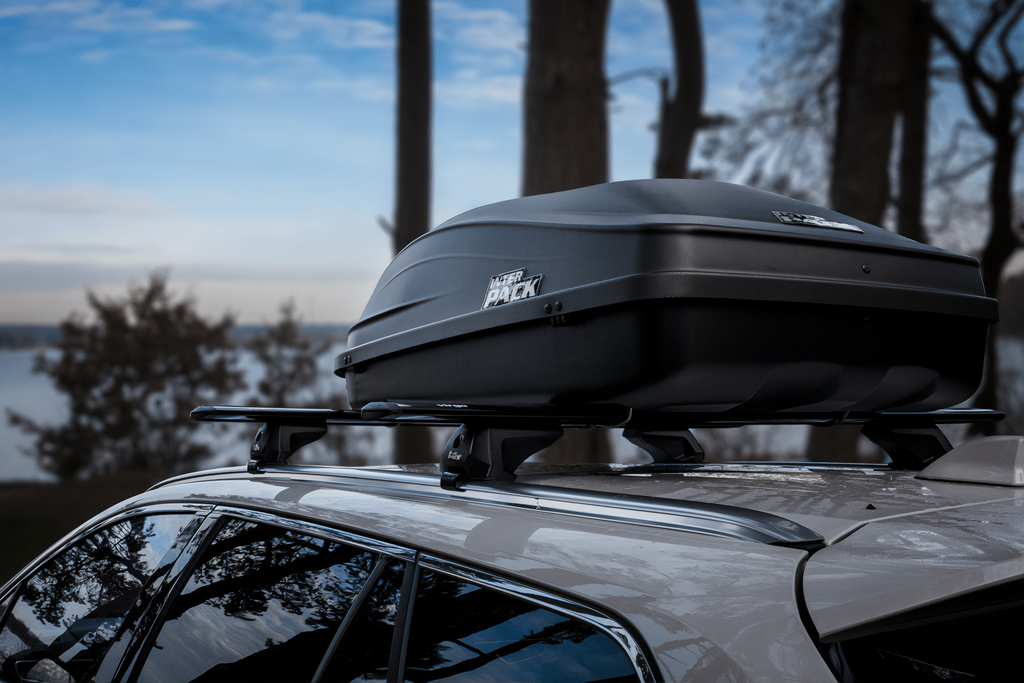 Cutie de portbagaj Inter Pack Stella 370, negru mat