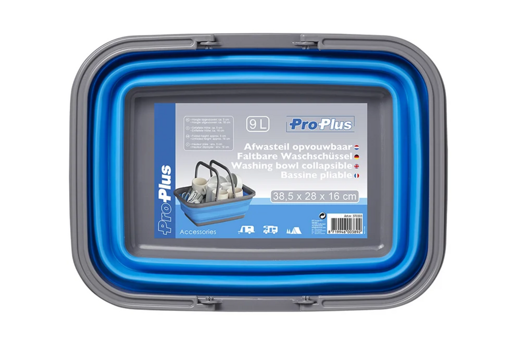 ProPlus 370303 bol pliabil de călătorie din silicon, 9L